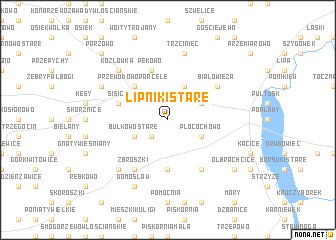 map of Lipniki Stare