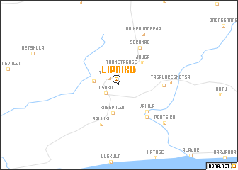 map of Lipniku