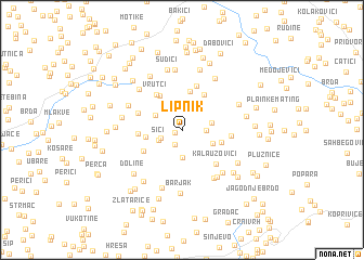 map of Lipnik