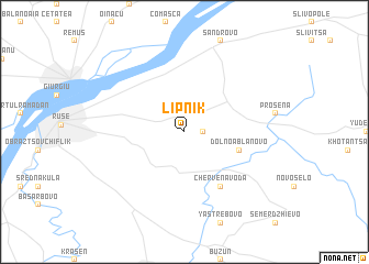 map of Lipnik