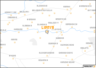 map of Lipnya