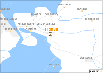 map of Lipnya