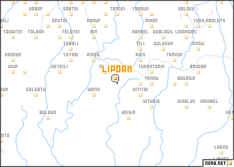 map of Lipoam