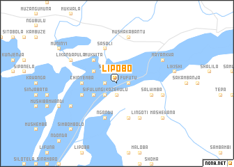 map of Lipobo