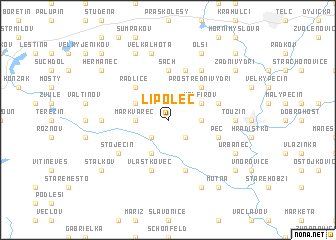 map of Lipolec
