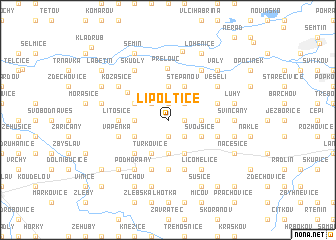 map of Lipoltice