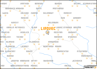map of Lipovec