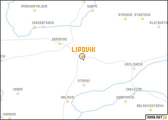map of Lipovik