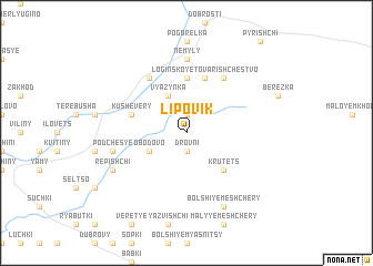 map of Lipovik