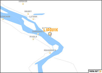 map of Lipovik