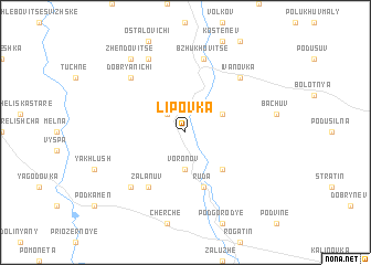 map of Lipovka