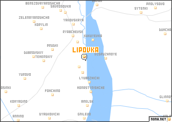 map of Lipovka