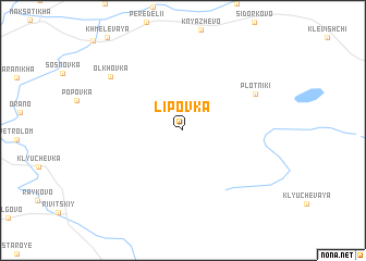 map of Lipovka