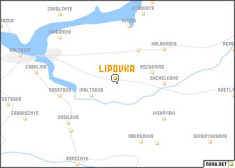 map of Lipovka