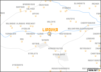 map of Lipovka