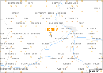 map of Lipový