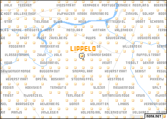 map of Lippelo