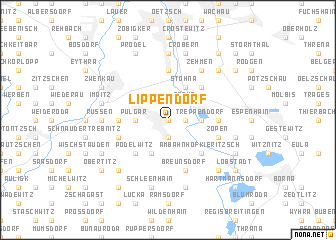 map of Lippendorf