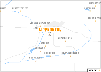 map of Lipperstal\