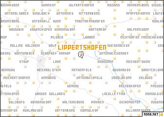 map of Lippertshofen