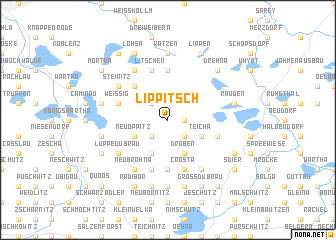 map of Lippitsch