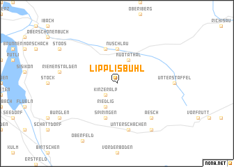 map of Lipplisbühl