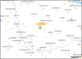 map of Lippó