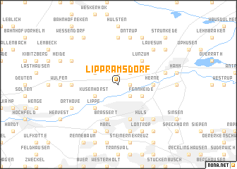 map of Lippramsdorf