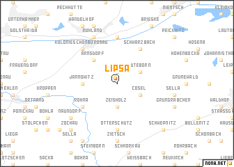 map of Lipsa