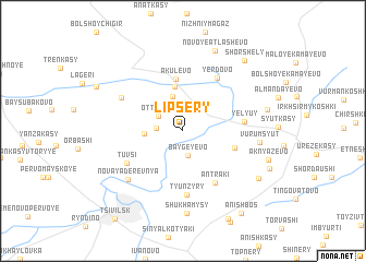 map of Lipsery