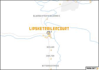 map of Lipske Trailer Court