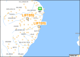 map of Liptong