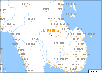 map of Liptong