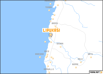 map of Lipukasi