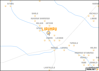 map of Lipumpu