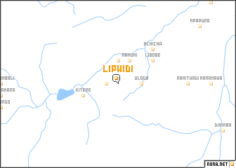 map of Lipwidi