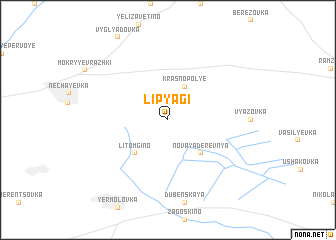 map of Lipyagi