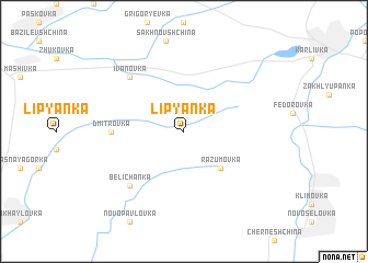 map of Lipyanka