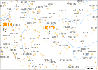 map of Liqeth