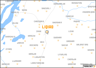 map of Liqiao