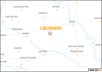 map of Liqizhuang