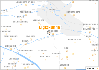 map of Liqizhuang