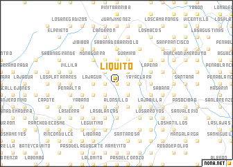 map of Liquito