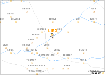 map of Lira