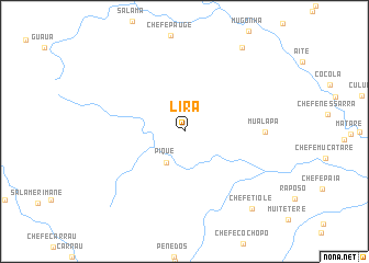 map of Lira