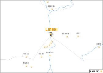 map of Līreh\