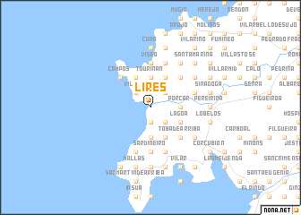 map of Lires