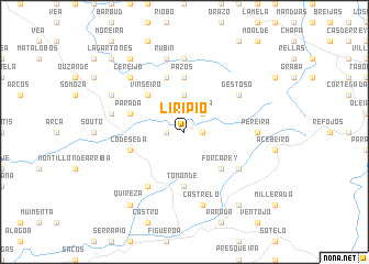 map of Liripio