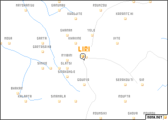 map of Liri