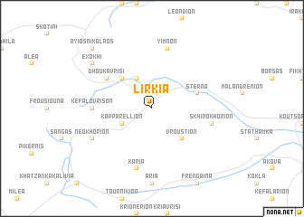 map of Lírkia